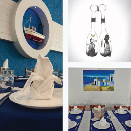 Πιάτα θαλασσινών στη Family Nest